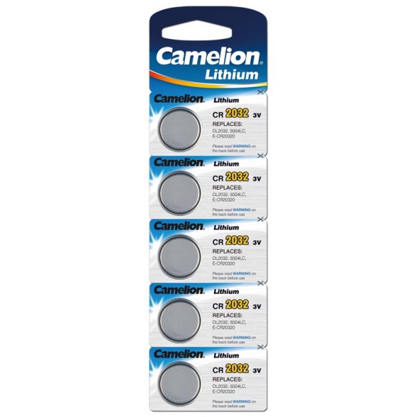 CR2032 batteries by 5