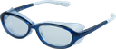 [FP03BL] Lunettes à chambre humide Petite Taille (Bleu)