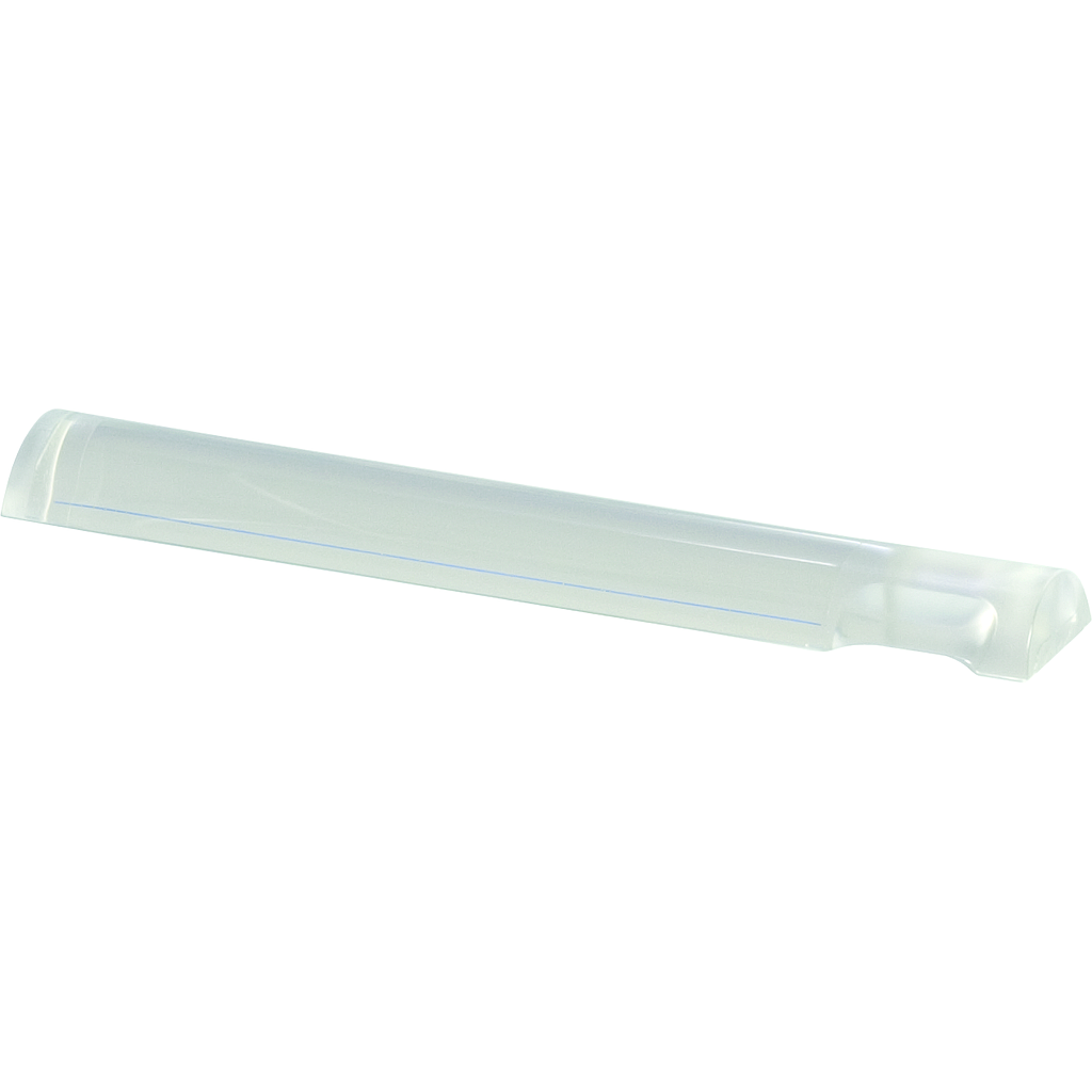 Single line magnifying ruler