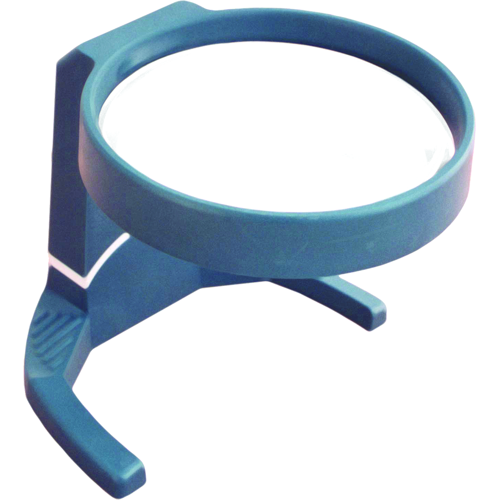Hi-Power 80mm magnifying glass on stand
