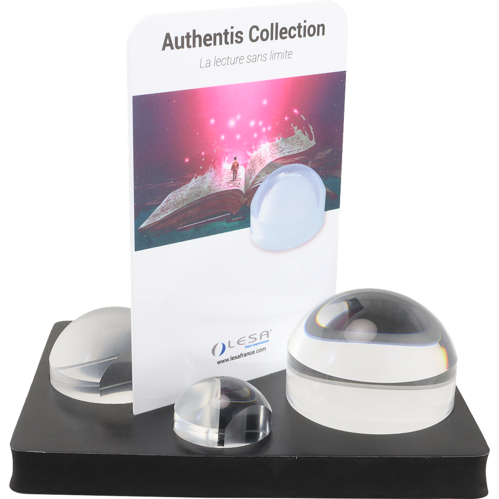  Pack de loupes Authentis Fond Clair