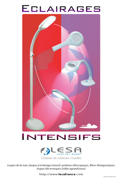 Poster „Eclairages Intensifs'“, 610x900