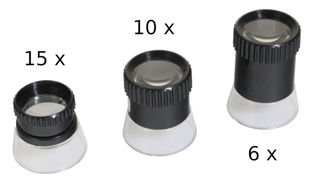Mini lupa de control