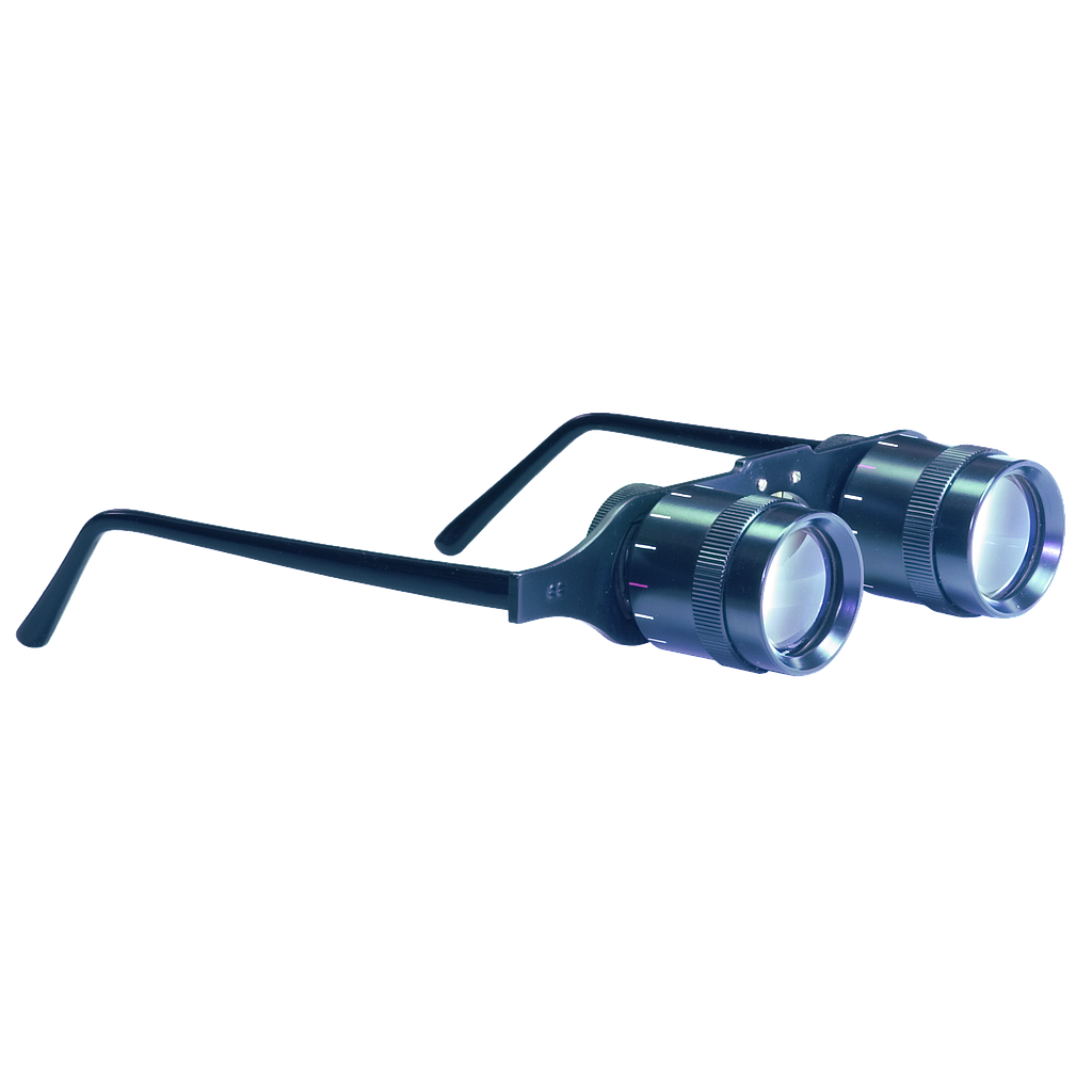 Gafas ajustables de Galilea 2.5x