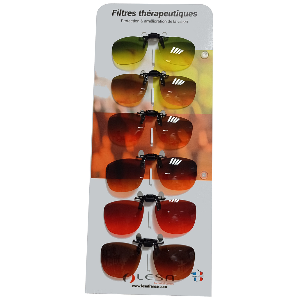 Totem Clip-on Sunglasses Gradient