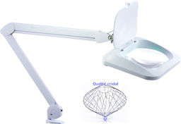 [L3935.4.BL] LaboLoupe RECTO-extra white lens 150x175